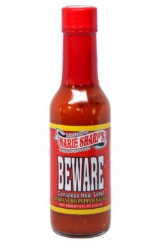 Marie Sharp’s Beware Comatose Hot Sauce