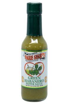 Marie Sharp’s Green Habanero Hot Sauce with Prickly Pears