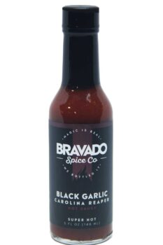 Bravado Spice Co. Black Garlic Carolina Reaper Hot Sauce